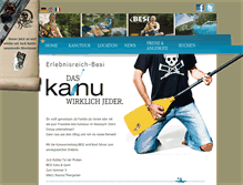 Tablet Screenshot of besi-kanu.de